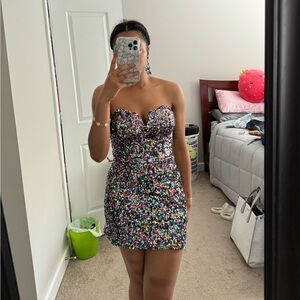 Kohl’s SO Sequined Notch Skirt Set